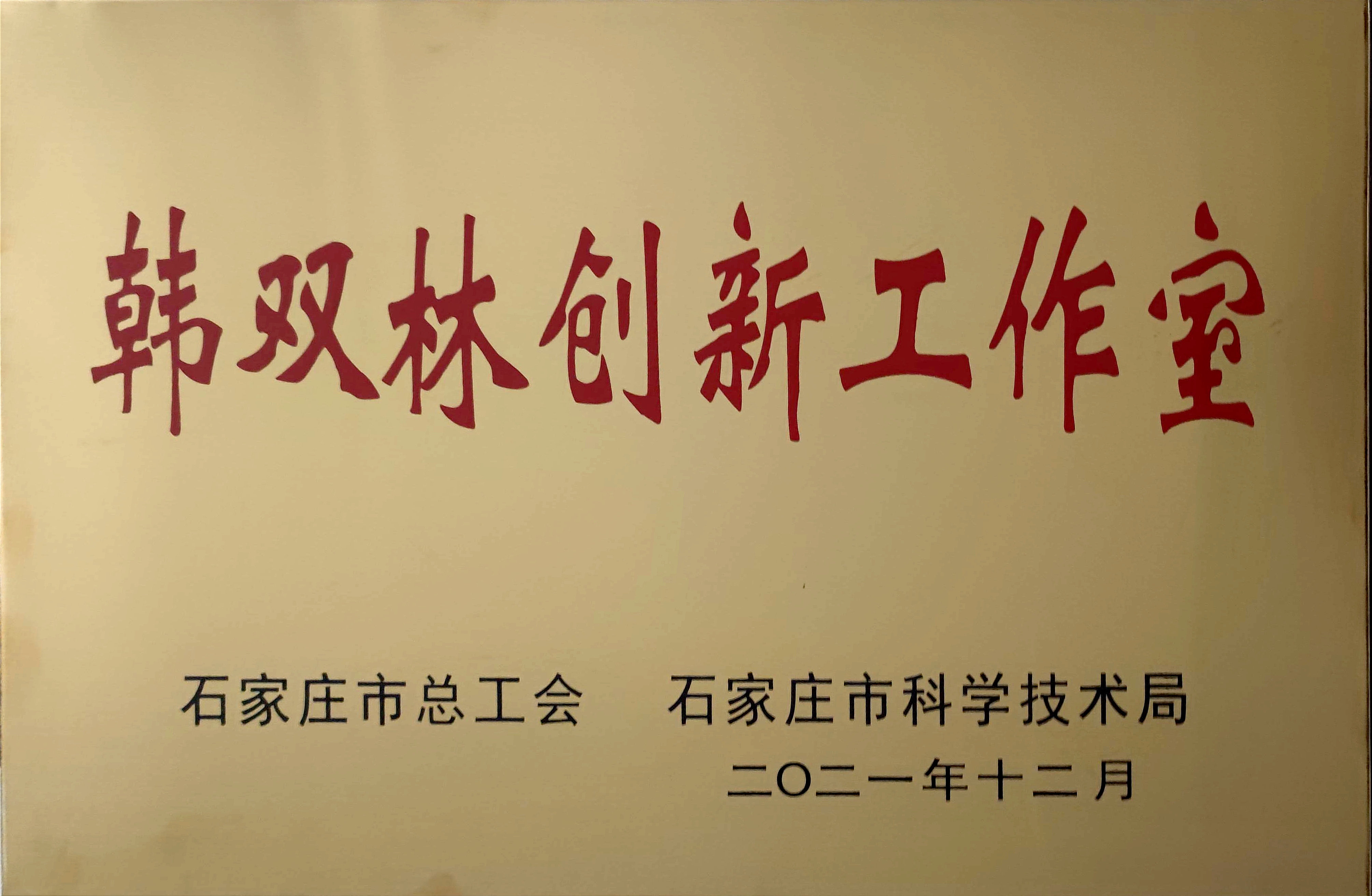 石家庄市总工会对集团韩双林立异事情室举行验收_天游国际-官网